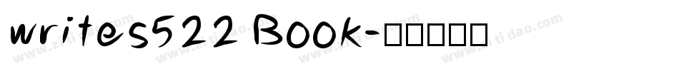 writes522 Book字体转换